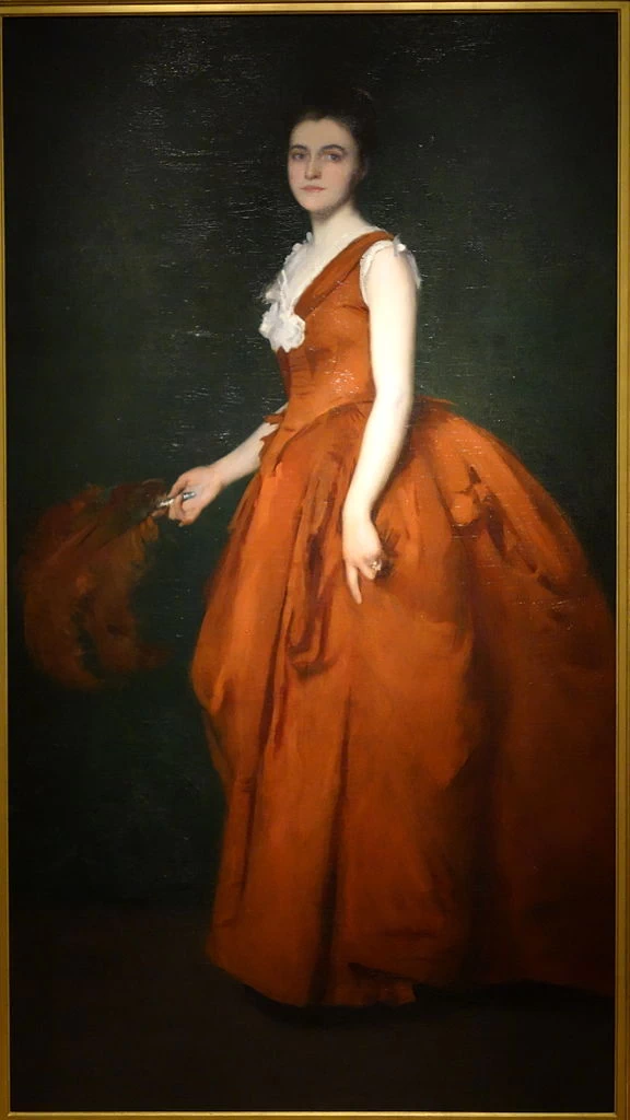 Edmund Tarbell - Ritratto di Madame T, Museo d'Arte Americana della New Britain